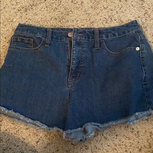 High Rise Jean Short